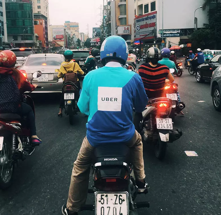 优步网约摩的服务UberMOTO全新品牌形象设计